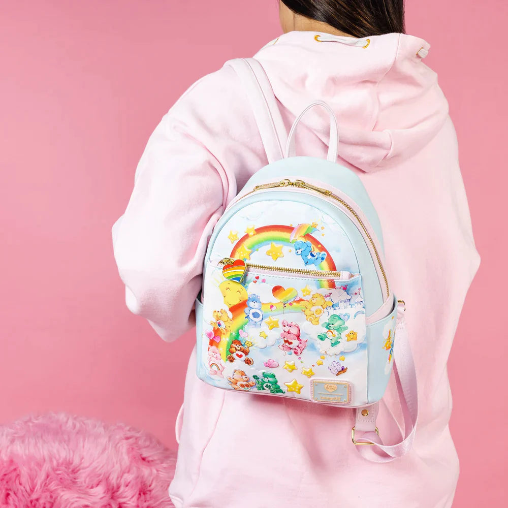 LOUNGEFLY-Care Bears Cloud Party Mini Backpack