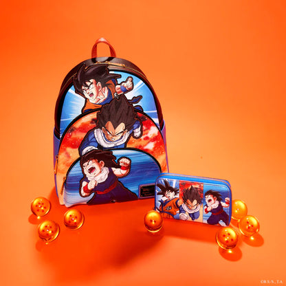 LOUNGEFLY-Dragon Ball Z Triple Pocket Backpack