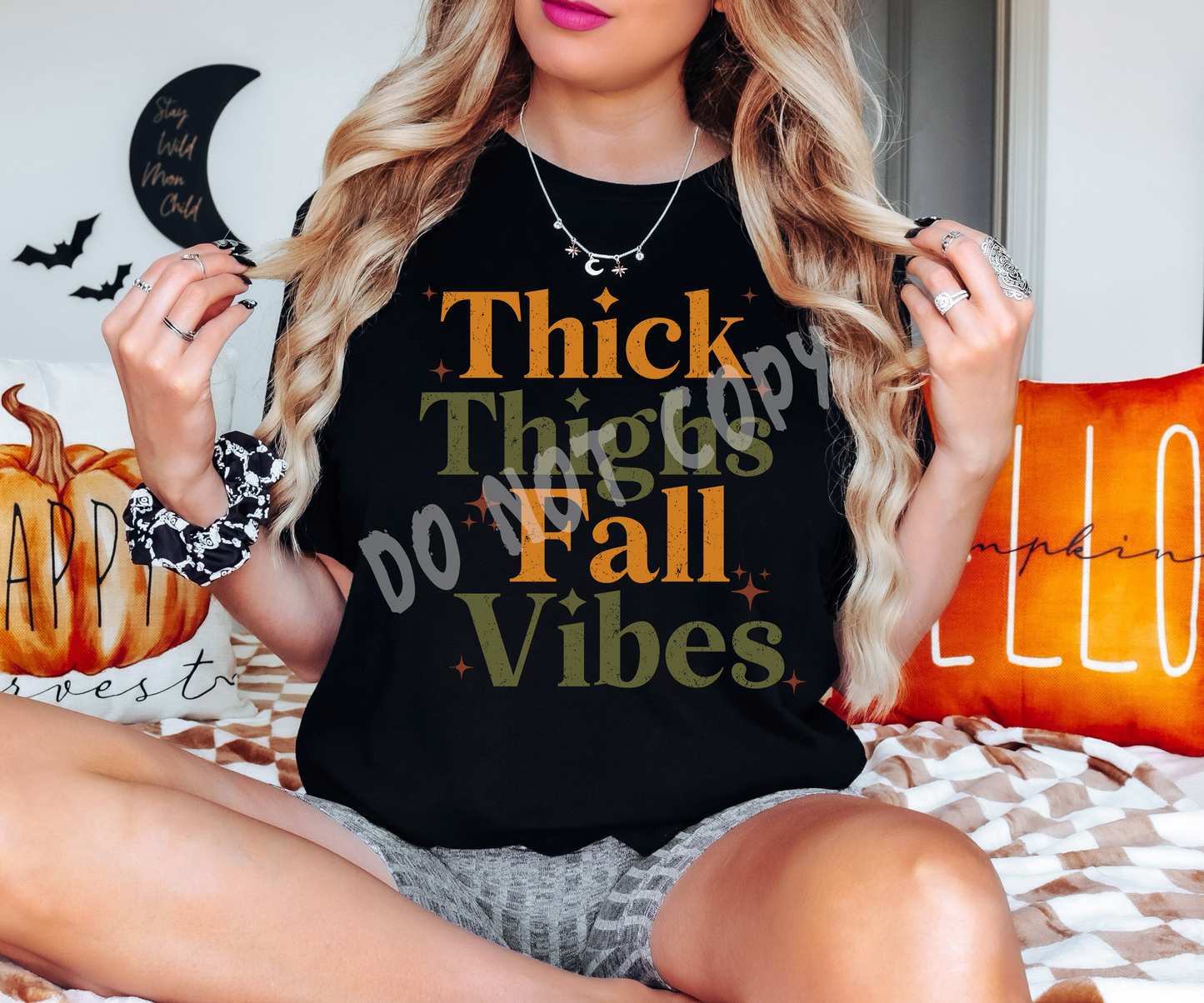 THICK FALL VIBES-UNISEX TEE ADULTS/KIDS